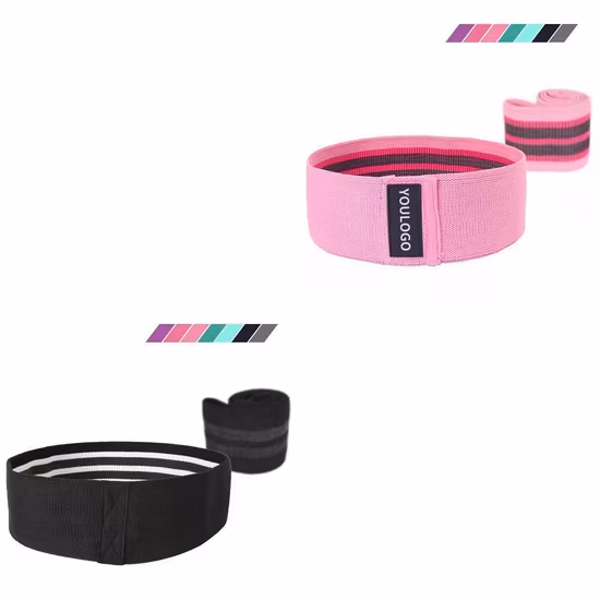 다리 및 엉덩이 운동용 엉덩이 저항 밴드 운동용 엉덩이 서클 밴드